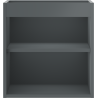 Mexen Box-A korpus szafki podumywalkowej 45 cm, grafit mat - 91AX1-0450-470-1-66