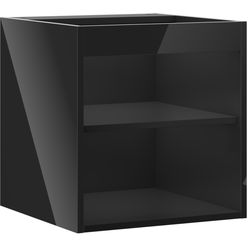 Mexen Box-A korpus szafki podumywalkowej 45 cm, czarny połysk - 91AX1-0450-470-1-70