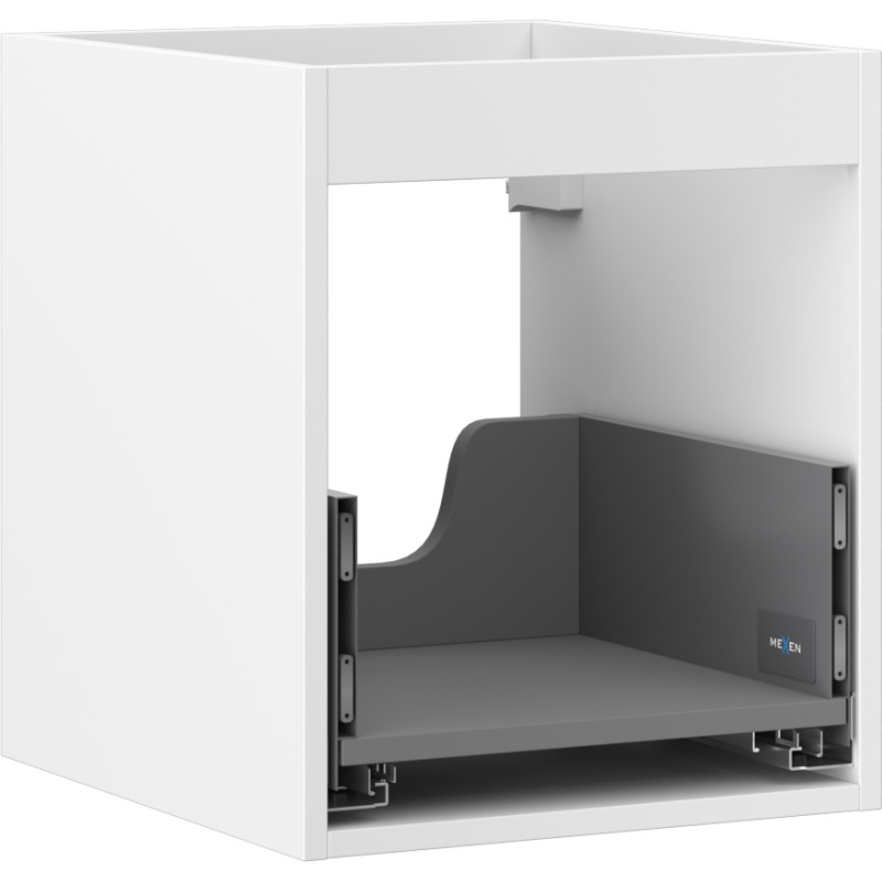 Mexen Box-A korpus szafki podumywalkowej 40 cm, 1 szuflada, biały mat - 91AX0-0400-470-1-01