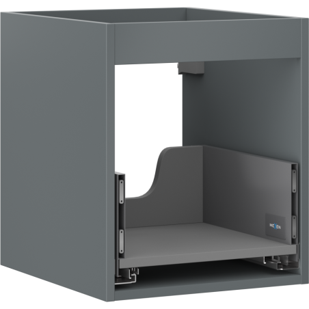 Mexen Box-A korpus szafki podumywalkowej 40 cm, 1 szuflada, grafit mat - 91AX0-0400-470-1-66