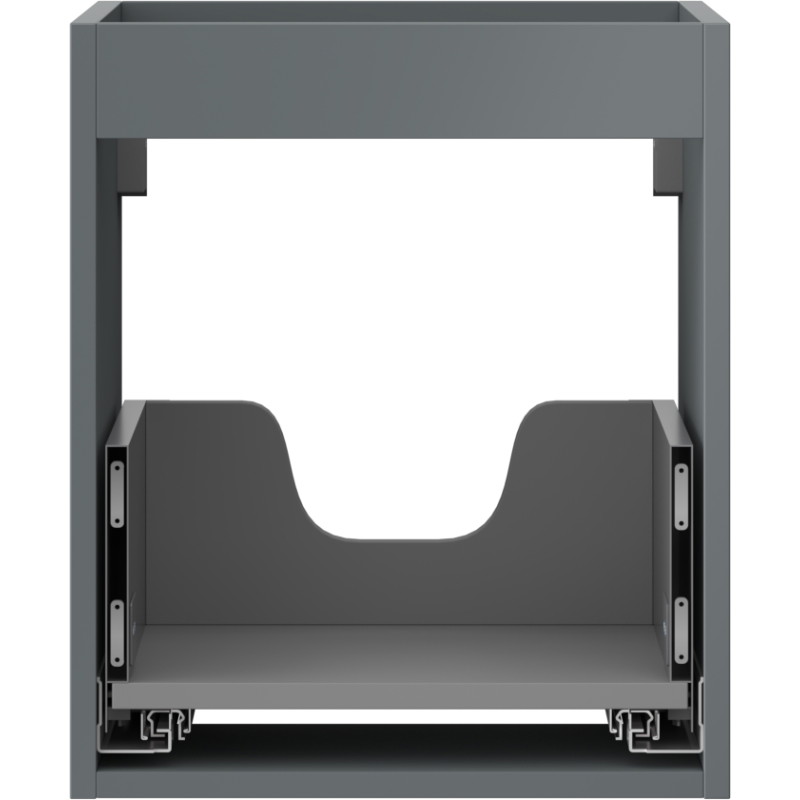 Mexen Box-A korpus szafki podumywalkowej 40 cm, 1 szuflada, grafit mat - 91AX0-0400-470-1-66