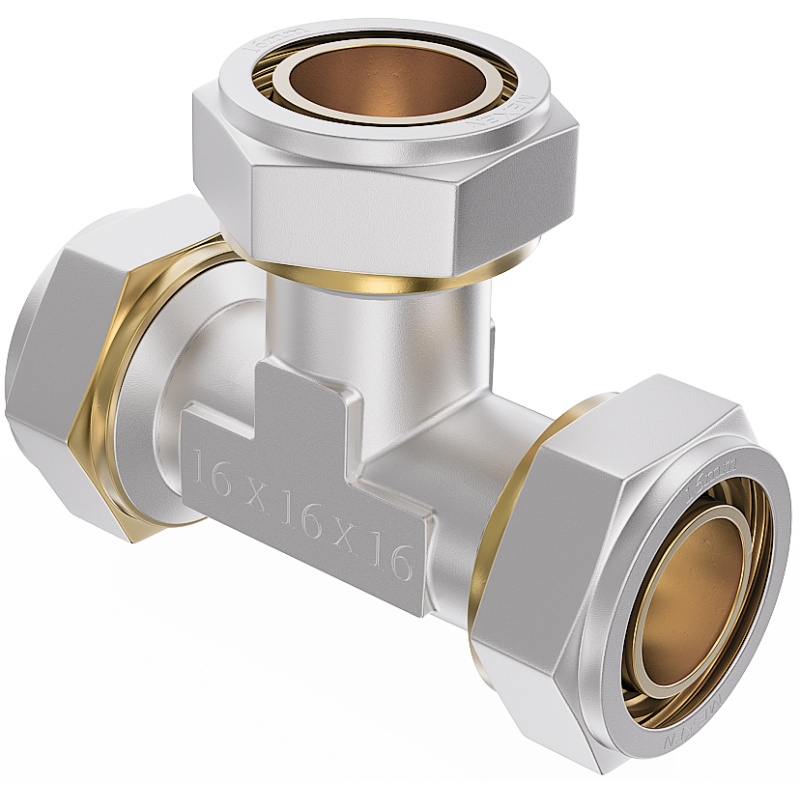 Mexen PEX-S trójnik skręcany PEX 25 x 25 x 25 - W97230-252525-00