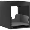 Mexen Box-A korpus szafki podumywalkowej 40 cm, 1 szuflada, czarny mat - 91AX0-0400-470-1-71