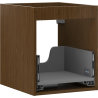 Mexen Box-A korpus szafki podumywalkowej 40 cm, 1 szuflada, orzech - 91AX0-0400-470-1-86