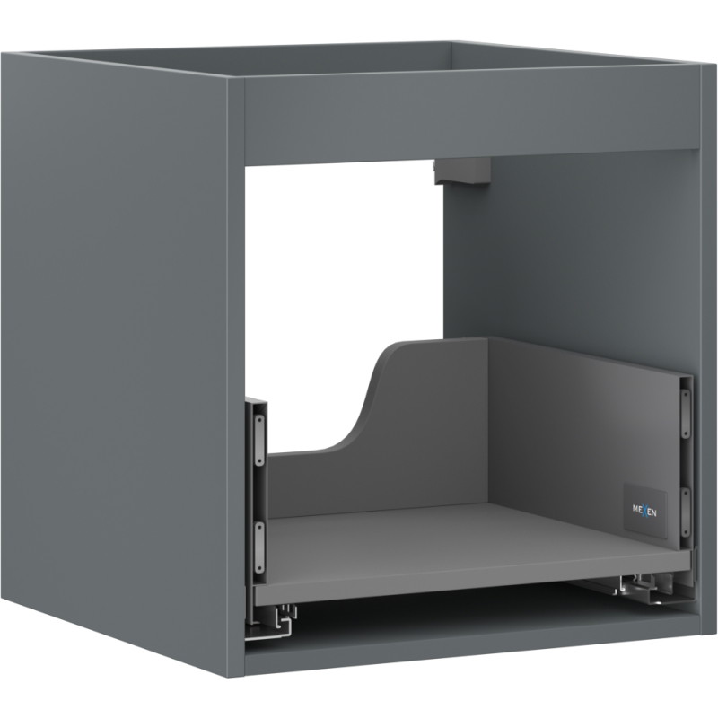 Mexen Box-A korpus szafki podumywalkowej 45 cm, 1 szuflada, grafit mat - 91AX0-0450-470-1-66