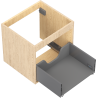 Mexen Box-A korpus szafki podumywalkowej 50 cm, 1 szuflada, dąb - 91AX0-0500-470-1-81