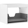 Mexen Box-A korpus szafki podumywalkowej 60 cm, 1 szuflada, biały mat - 91AX0-0600-470-1-01
