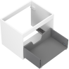 Mexen Box-A korpus szafki podumywalkowej 60 cm, 1 szuflada, biały mat - 91AX0-0600-470-1-01