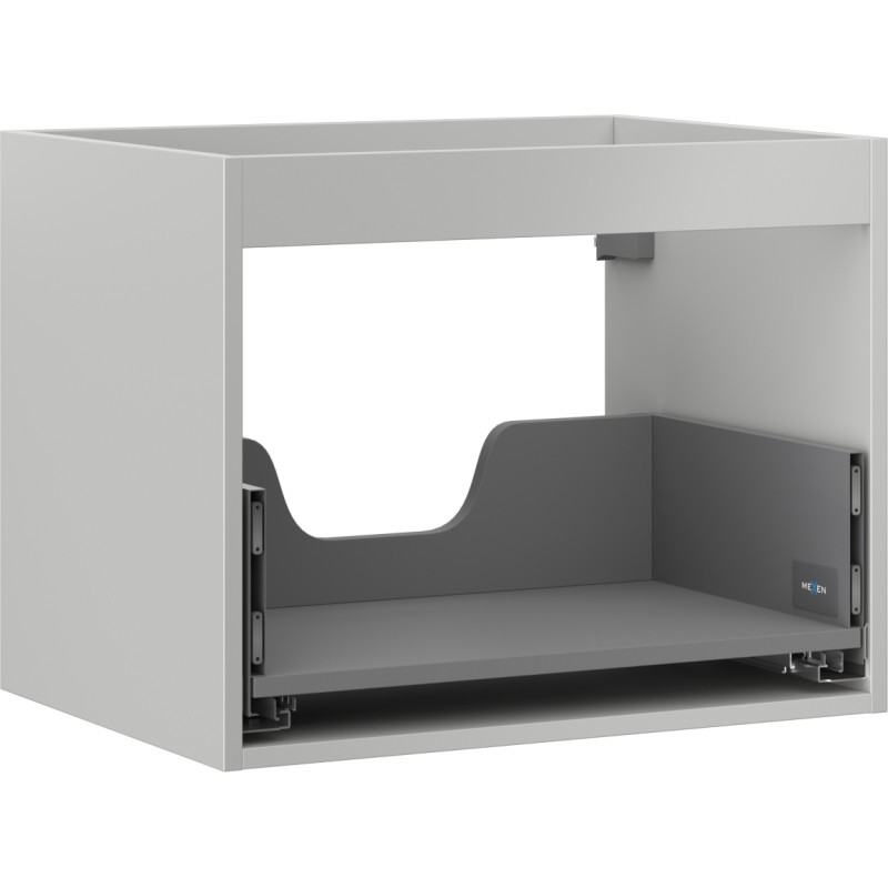Mexen Box-A korpus szafki podumywalkowej 60 cm, 1 szuflada, szary mat - 91AX0-0600-470-1-62