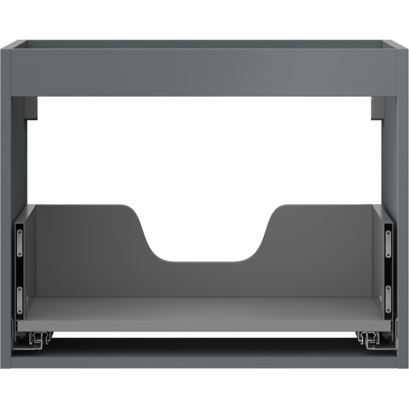 Mexen Box-A korpus szafki podumywalkowej 60 cm, 1 szuflada, grafit mat - 91AX0-0600-470-1-66
