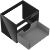 Mexen Box-A korpus szafki podumywalkowej 60 cm, 1 szuflada, czarny połysk - 91AX0-0600-470-1-70