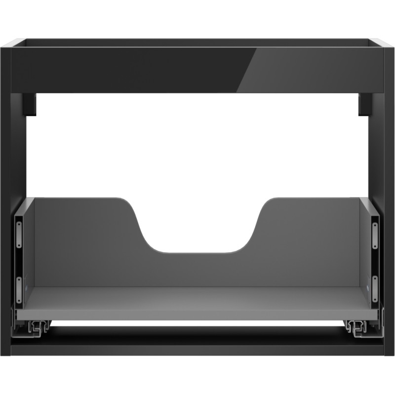 Mexen Box-A korpus szafki podumywalkowej 60 cm, 1 szuflada, czarny połysk - 91AX0-0600-470-1-70