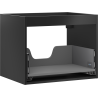 Mexen Box-A korpus szafki podumywalkowej 60 cm, 1 szuflada, czarny mat - 91AX0-0600-470-1-71