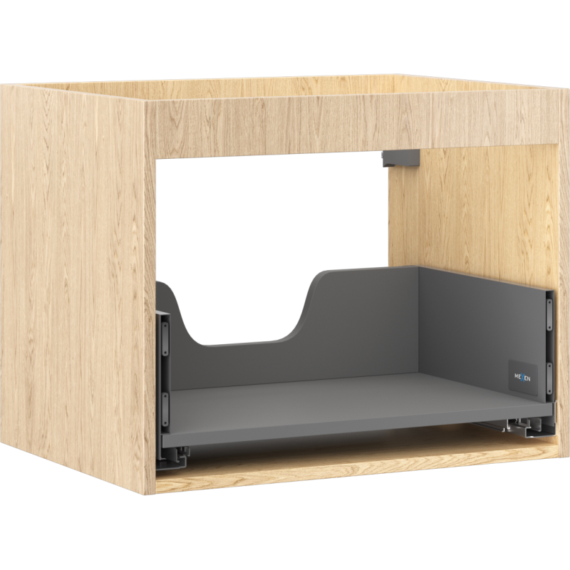 Mexen Box-A korpus szafki podumywalkowej 60 cm, 1 szuflada, dąb - 91AX0-0600-470-1-81