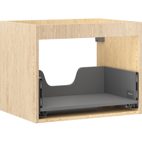 Mexen Box-A korpus szafki podumywalkowej 60 cm, 1 szuflada, dąb - 91AX0-0600-470-1-81