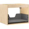 Mexen Box-A korpus szafki podumywalkowej 60 cm, 1 szuflada, dąb - 91AX0-0600-470-1-81