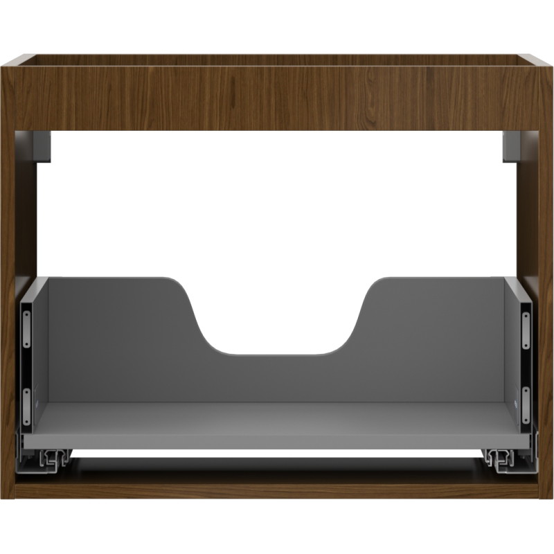 Mexen Box-A korpus szafki podumywalkowej 60 cm, 1 szuflada, orzech - 91AX0-0600-470-1-86