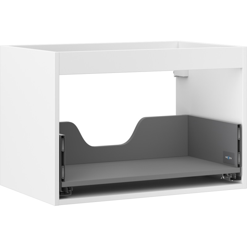 Mexen Box-A korpus szafki podumywalkowej 70 cm, 1 szuflada, biały mat - 91AX0-0700-470-1-01