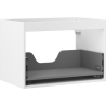 Mexen Box-A korpus szafki podumywalkowej 70 cm, 1 szuflada, biały mat - 91AX0-0700-470-1-01