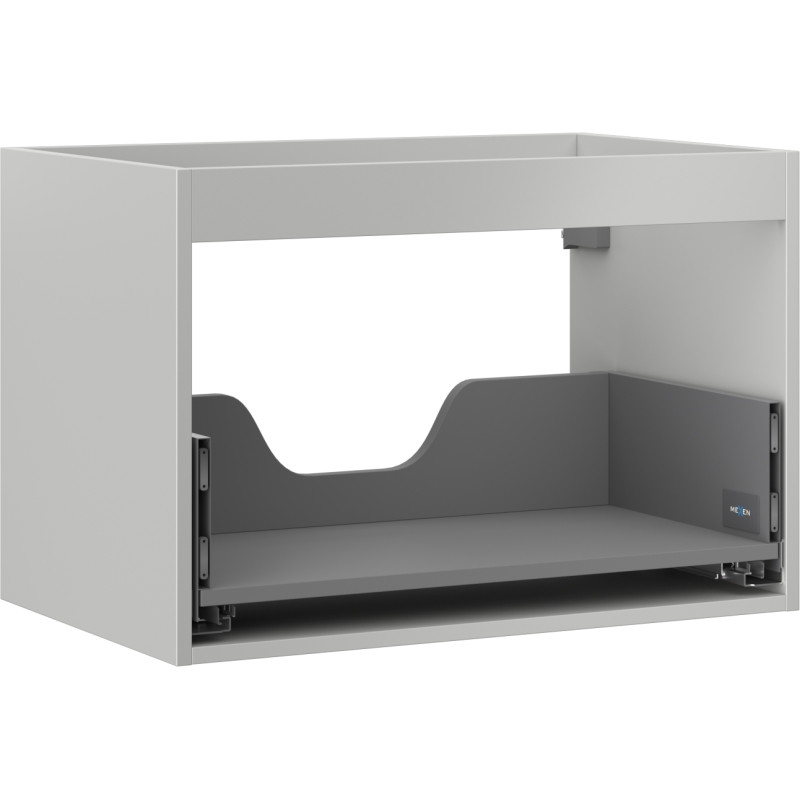 Mexen Box-A korpus szafki podumywalkowej 70 cm, 1 szuflada, szary mat - 91AX0-0700-470-1-62