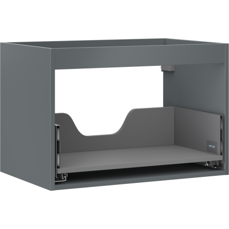 Mexen Box-A korpus szafki podumywalkowej 70 cm, 1 szuflada, grafit mat - 91AX0-0700-470-1-66