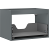 Mexen Box-A korpus szafki podumywalkowej 70 cm, 1 szuflada, grafit mat - 91AX0-0700-470-1-66