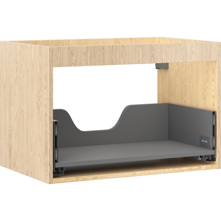 Mexen Box-A korpus szafki podumywalkowej 70 cm, 1 szuflada, dąb - 91AX0-0700-470-1-81