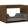 Mexen Box-A korpus szafki podumywalkowej 70 cm, 1 szuflada, orzech - 91AX0-0700-470-1-86