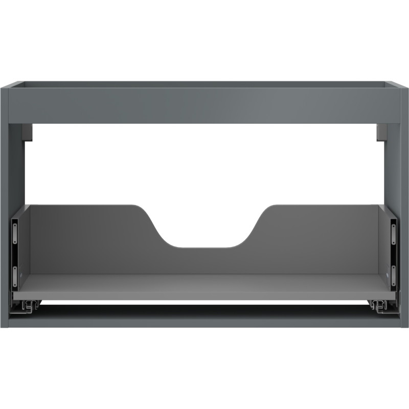 Mexen Box-A korpus szafki podumywalkowej 80 cm, 1 szuflada, grafit mat - 91AX0-0800-470-1-66