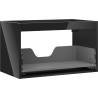 Mexen Box-A korpus szafki podumywalkowej 80 cm, 1 szuflada, czarny połysk - 91AX0-0800-470-1-70