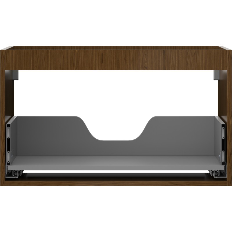 Mexen Box-A korpus szafki podumywalkowej 80 cm, 1 szuflada, orzech - 91AX0-0800-470-1-86