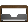 Mexen Box-A korpus szafki podumywalkowej 80 cm, 1 szuflada, orzech - 91AX0-0800-470-1-86