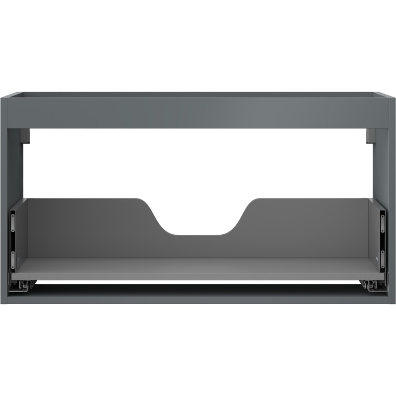 Mexen Box-A korpus szafki podumywalkowej 90 cm, 1 szuflada, grafit mat - 91AX0-0900-470-1-66