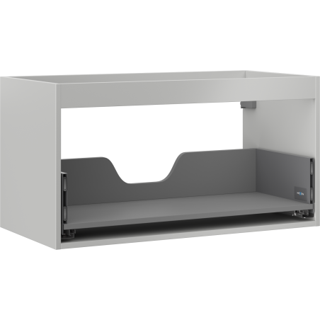Mexen Box-A korpus szafki podumywalkowej 90 cm, 1 szuflada, szary mat - 91AX0-0900-470-1-62