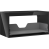Mexen Box-A korpus szafki podumywalkowej 90 cm, 1 szuflada, czarny połysk - 91AX0-0900-470-1-70