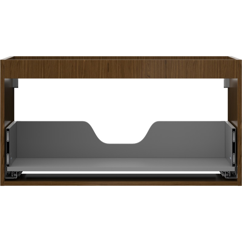 Mexen Box-A korpus szafki podumywalkowej 90 cm, 1 szuflada, orzech - 91AX0-0900-470-1-86
