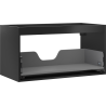 Mexen Box-A korpus szafki podumywalkowej 90 cm, 1 szuflada, czarny mat - 91AX0-0900-470-1-71