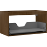 Mexen Box-A korpus szafki podumywalkowej 90 cm, 1 szuflada, orzech - 91AX0-0900-470-1-86