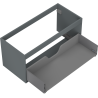 Mexen Box-A korpus szafki podumywalkowej 100 cm, 1 szuflada, grafit mat - 91AX0-1000-470-1-66