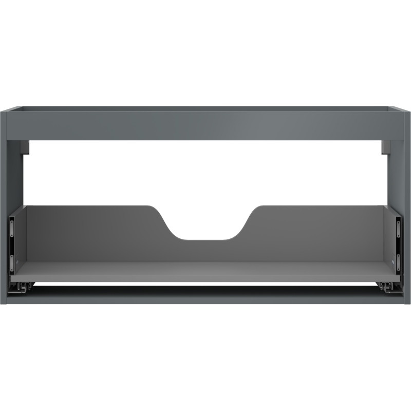 Mexen Box-A korpus szafki podumywalkowej 100 cm, 1 szuflada, grafit mat - 91AX0-1000-470-1-66