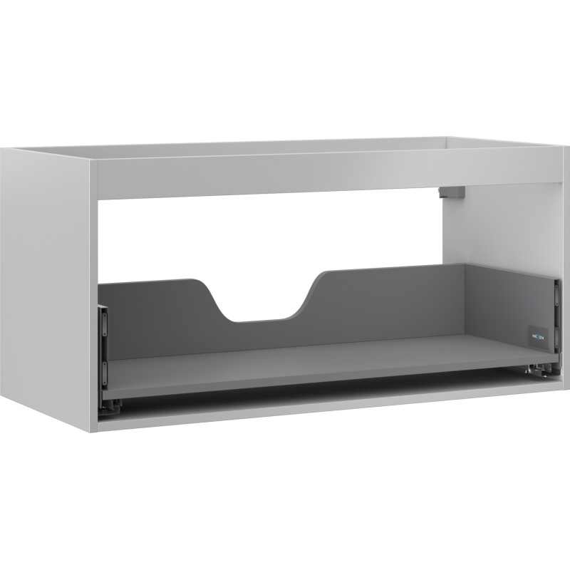 Mexen Box-A korpus szafki podumywalkowej 100 cm, 1 szuflada, szary mat - 91AX0-1000-470-1-62