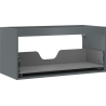 Mexen Box-A korpus szafki podumywalkowej 100 cm, 1 szuflada, grafit mat - 91AX0-1000-470-1-66