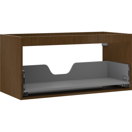Mexen Box-A korpus szafki podumywalkowej 100 cm, 1 szuflada, orzech - 91AX0-1000-470-1-86