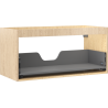 Mexen Box-A korpus szafki podumywalkowej 100 cm, 1 szuflada, dąb - 91AX0-1000-470-1-81