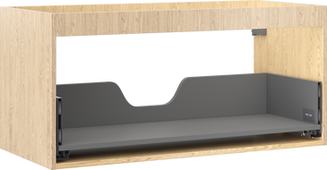 Mexen Box-A korpus szafki podumywalkowej 100 cm, 1 szuflada, dąb - 91AX0-1000-470-1-81