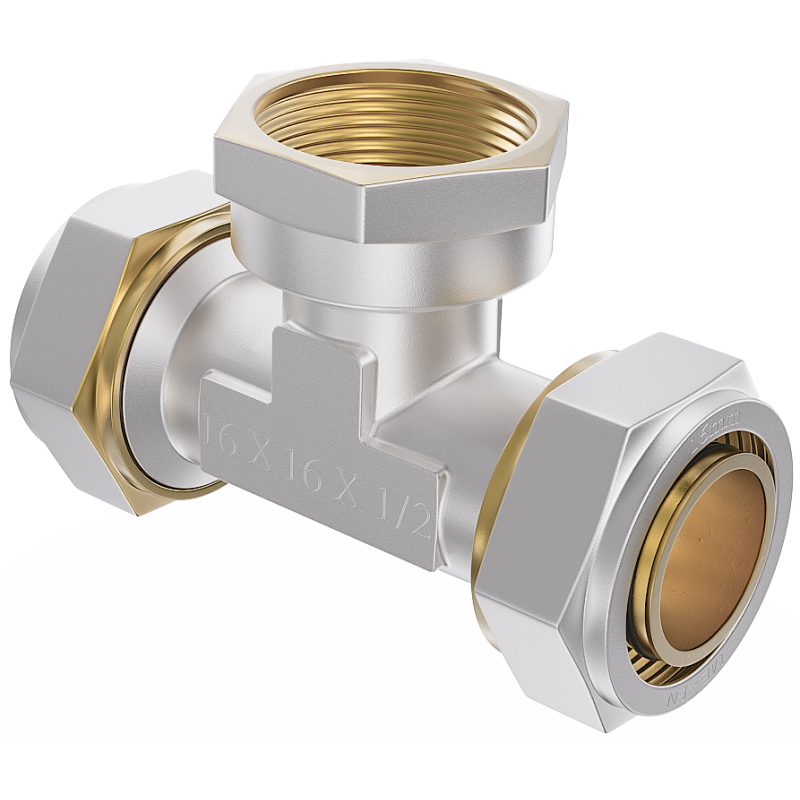 Mexen PEX-S trójnik skręcany PEX 25 x 3/4 GW x 25 - W97232-2534F25-00