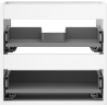 Mexen Box-A korpus szafki podumywalkowej 50 cm, 2 szuflady, biały mat - 91AX0-0500-470-2-01