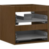 Mexen Box-A korpus szafki podumywalkowej 50 cm, 2 szuflady, orzech - 91AX0-0500-470-2-86