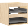 Mexen Box-A korpus szafki podumywalkowej 50 cm, 2 szuflady, dąb - 91AX0-0500-470-2-81