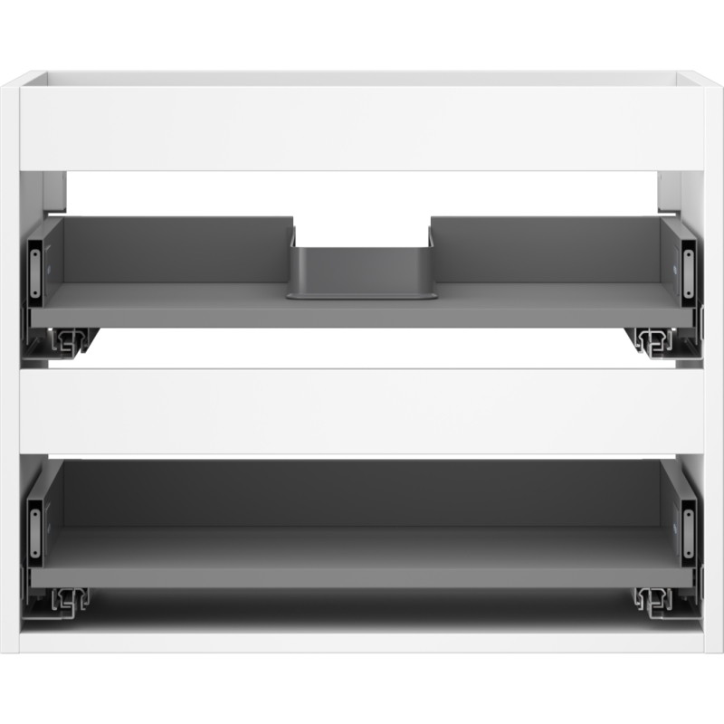 Mexen Box-A korpus szafki podumywalkowej 60 cm, 2 szuflady, biały mat - 91AX0-0600-470-2-01